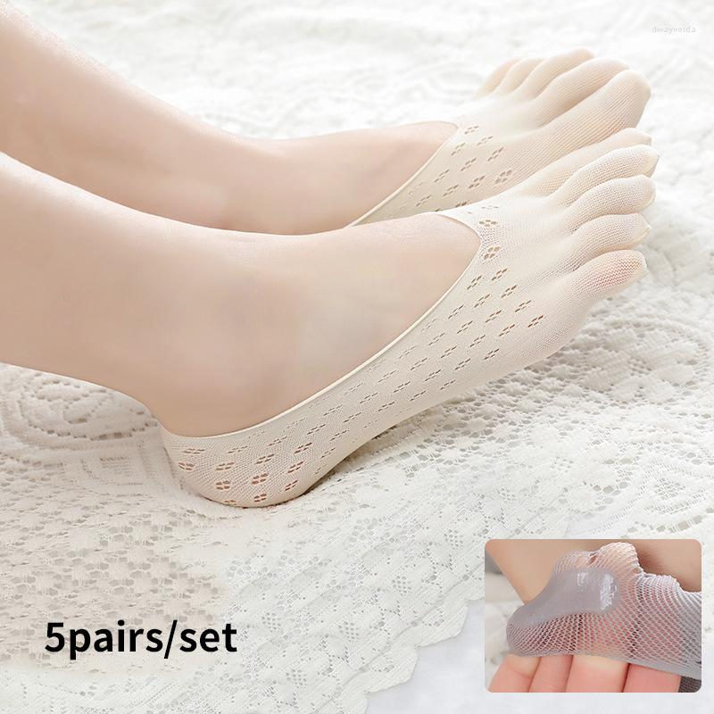 Athletic Socks 5Pairs/Set Women Summer Five-Finger Female Ultrathin Sock Funny Toe Invisible Sokken With Silicone Anti-Skid Breathable, Black
Athletic Socks 5Pairs/Set Women Summer Five-Finger Female Ultrathin Sock Funny Toe Invisible Sokken With Silicone Anti-Skid Breathable, Black
