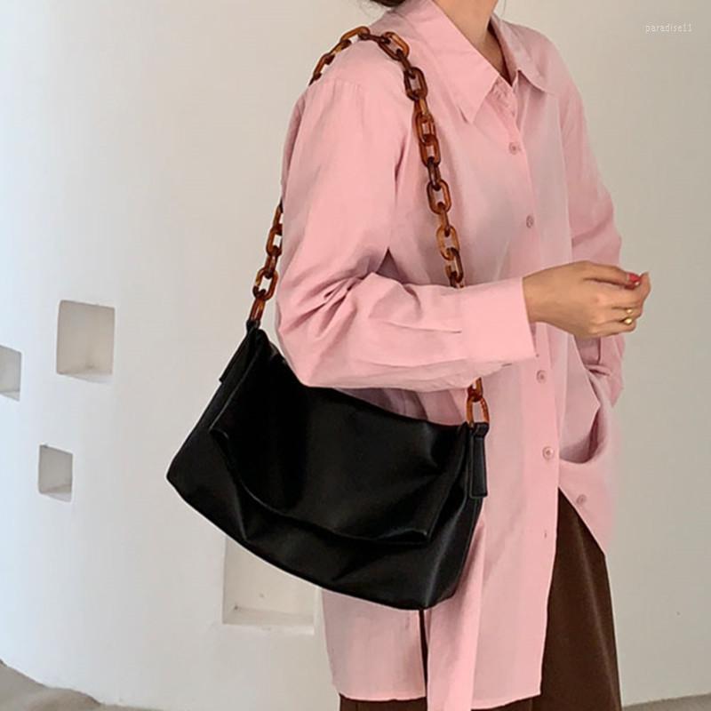 Evening Bags Fashion Acrylic Chain Women Shoulder Designer Handle Handbags Luxury PU Leather Crossbody Bag Ladies Tote Purses, Black
Evening Bags Fashion Acrylic Chain Women Shoulder Designer Handle Handbags Luxury PU Leather Crossbody Bag Ladies Tote Purses, Black