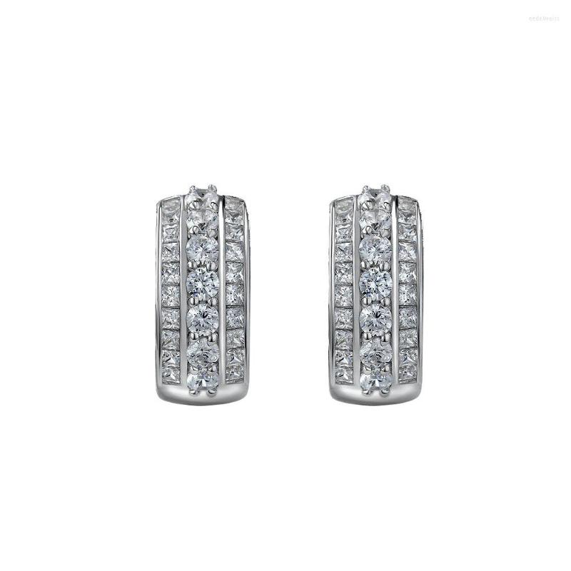 Stud Earrings Diamond 925 Silver Plated 18K Gold WHITE 6A Cubic Zirconia Studs Earring Jewelry Gifts For Her
Stud Earrings Diamond 925 Silver Plated 18K Gold WHITE 6A Cubic Zirconia Studs Earring Jewelry Gifts For Her