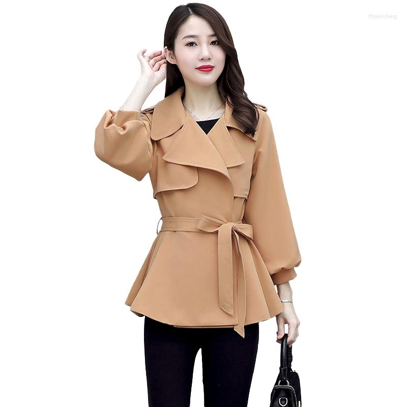 Women's Trench Coats 2022 Spring Autumn Coat Lapel Women Windbreakers Khaki Black -4XL Woolen Jackets Fashion Belt Outwear Female
Women's Trench Coats 2022 Spring Autumn Coat Lapel Women Windbreakers Khaki Black -4XL Woolen Jackets Fashion Belt Outwear Female