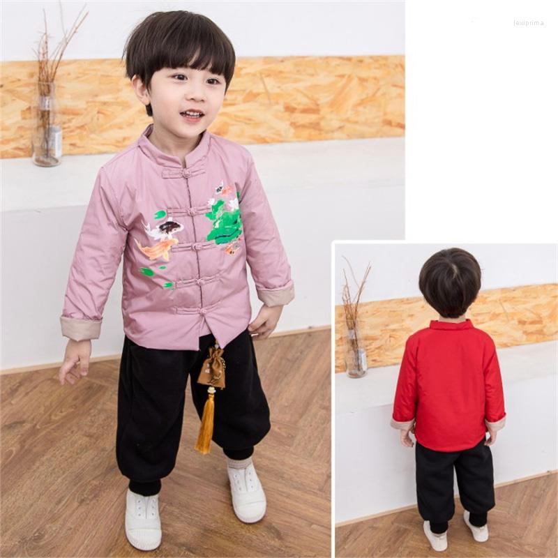 Ethnic Clothing Kid Chinese Traditional Hanfu Plus Thick With Embroidery Lotus Top Pants Suits Year Stage Performance Sets
Ethnic Clothing Kid Chinese Traditional Hanfu Plus Thick With Embroidery Lotus Top Pants Suits Year Stage Performance Sets