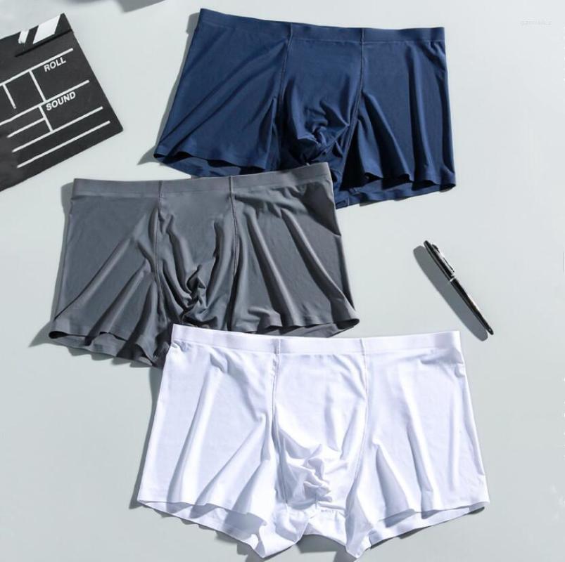 Underpants 3 Pcs Summer Autumn Men Silk Underwear Boxer Sexy Ultra-thin Male Panties Solid Color Shorts
Underpants 3 Pcs Summer Autumn Men Silk Underwear Boxer Sexy Ultra-thin Male Panties Solid Color Shorts