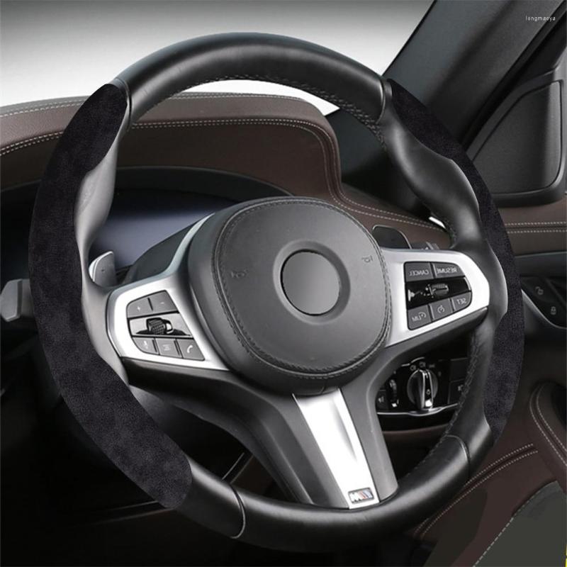 Steering Wheel Covers 2pcs Solid Suede Fashion Protection Cover Men Women Non Slip Easy Install Comfortable Universal Car Accessory
Steering Wheel Covers 2pcs Solid Suede Fashion Protection Cover Men Women Non Slip Easy Install Comfortable Universal Car Accessory