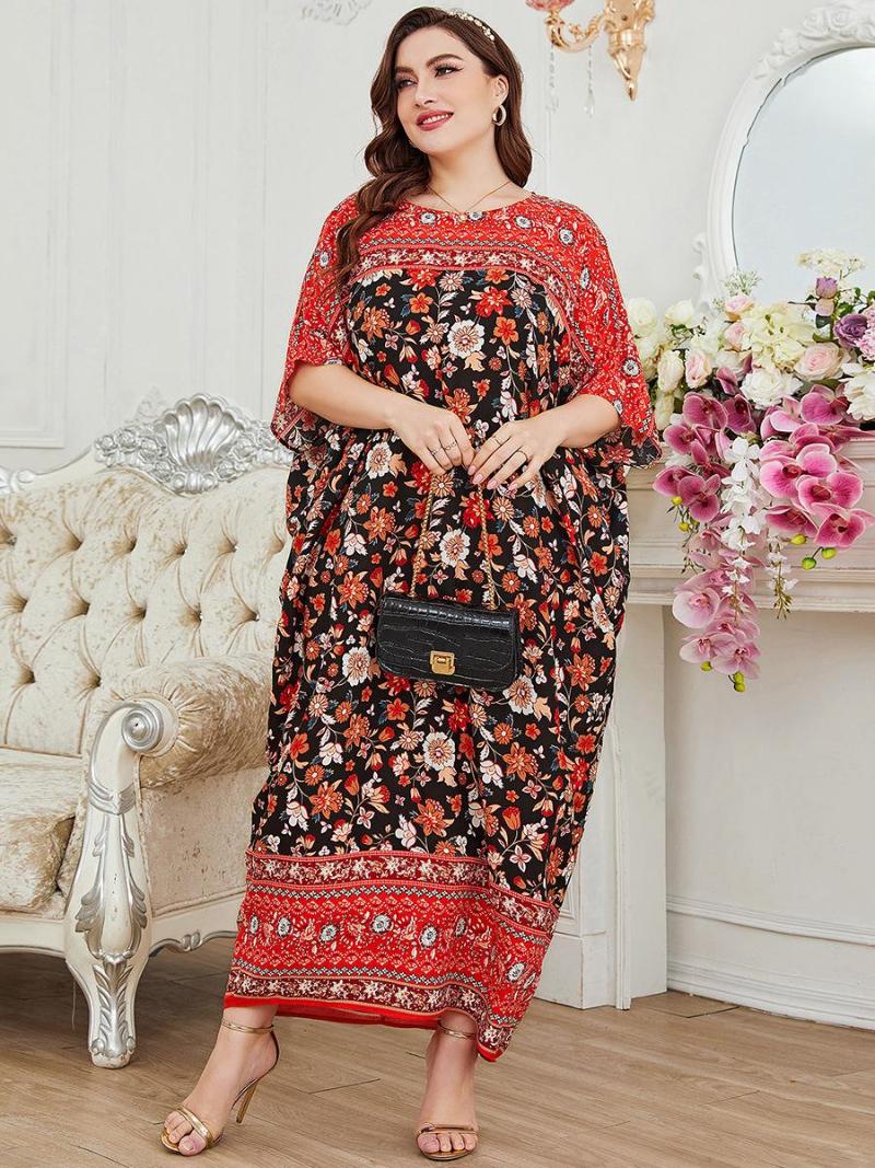 Ethnic Clothing Arrival Cute Summer Dress For Women In Casual Dresses Islamic Women's Long Sleeve Muslim Lady Red
Ethnic Clothing Arrival Cute Summer Dress For Women In Casual Dresses Islamic Women's Long Sleeve Muslim Lady Red