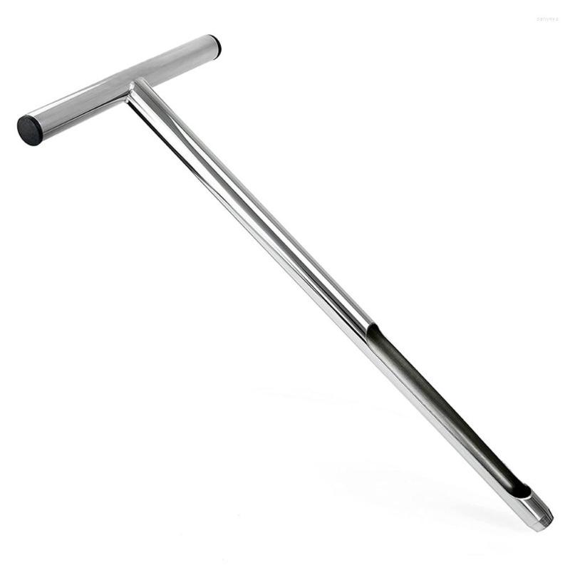 Professional Hand Tool Sets 12 Inch Handheld Soil Sampler Stainless Steel Sampling Home Garden Lawn Farm Maintenance T-Handle
Professional Hand Tool Sets 12 Inch Handheld Soil Sampler Stainless Steel Sampling Home Garden Lawn Farm Maintenance T-Handle