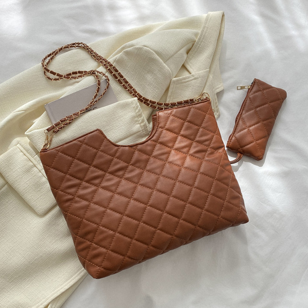 Evening Bags Women Solid Color Shoulder Diamond Pattern Crossbody Large Capacity Chain Tote Famous Brand 221208, Khaki
Evening Bags Women Solid Color Shoulder Diamond Pattern Crossbody Large Capacity Chain Tote Famous Brand 221208, Khaki