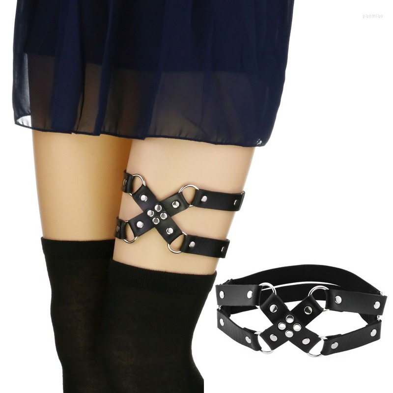 Garters Goth Punk Leg Strap Garter Belt Pentagram Thigh Harness Women Girls Gothic Cosplay Accessories Harajuku Egirl Jewelry, Black
Garters Goth Punk Leg Strap Garter Belt Pentagram Thigh Harness Women Girls Gothic Cosplay Accessories Harajuku Egirl Jewelry, Black