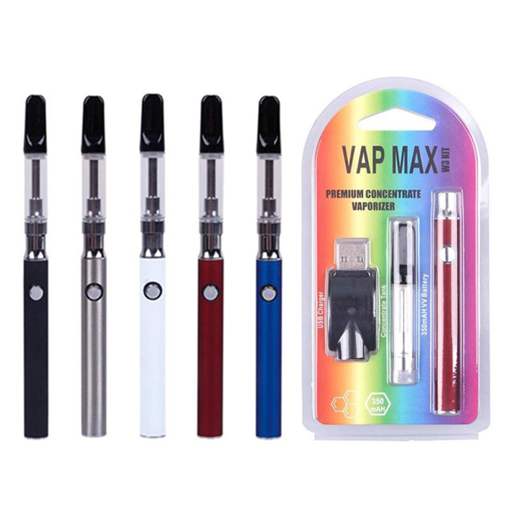 Vap Max W3 D8 Kit Rechargeable Preheat VV Battery 350mah Vape Pens 510 Thread Ceramic coil Cartridge 0.5ml 1.0ml with USB Charger, Multi 
Vap Max W3 D8 Kit Rechargeable Preheat VV Battery 350mah Vape Pens 510 Thread Ceramic coil Cartridge 0.5ml 1.0ml with USB Charger, Multi
