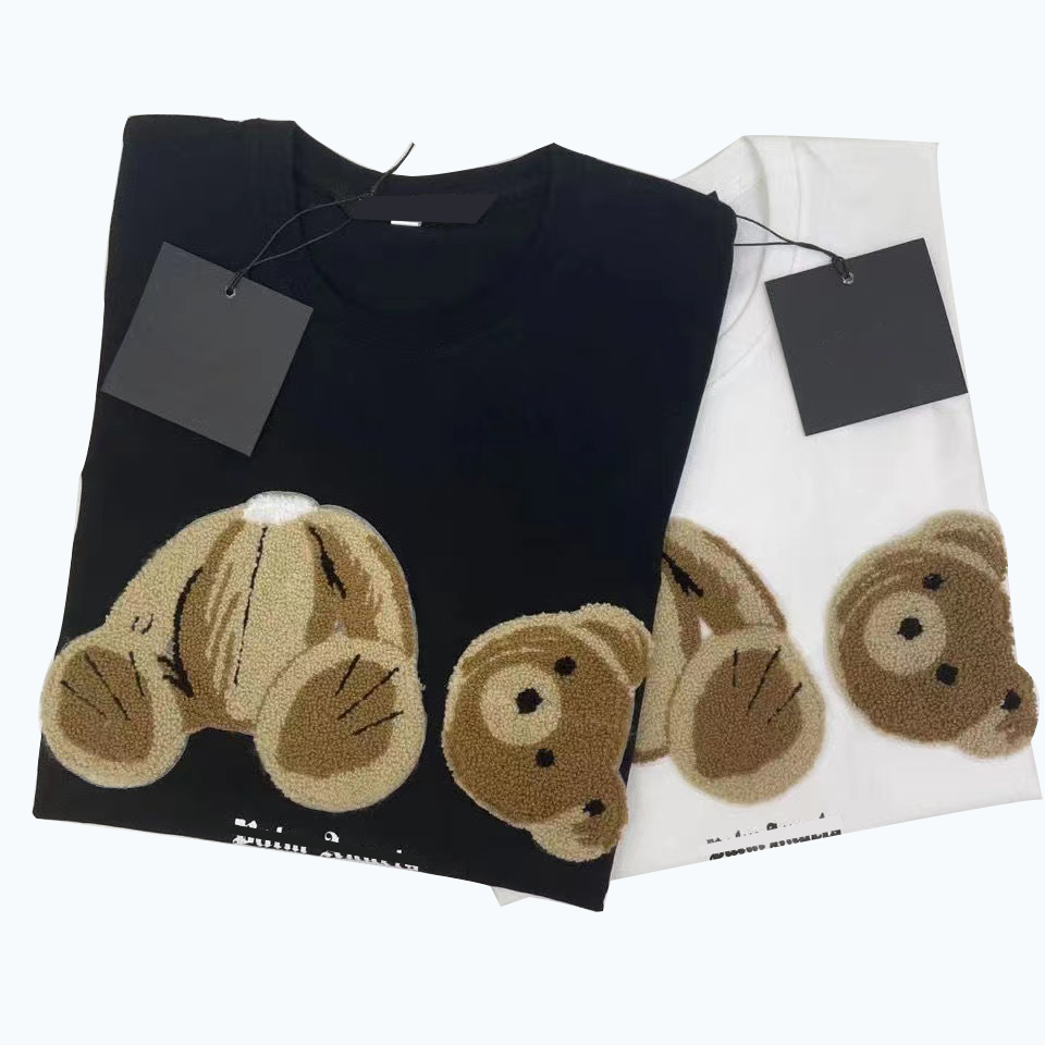 Mens t shirt designers shirts Summer Loose Embroidery Tees Fashion Man S Casual Shirt Luxurys Clothing Street Shorts Sleeve Clothes Women Tshirts Size S-2XL