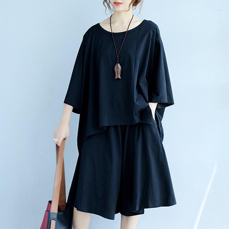 Ethnic Clothing 2 Piece Sets Womens Cotton And Linen Outfits Short Sleeve O-Neck Tops Loose Shorts Pants 2022 Summer Casual Two Set 11407
Ethnic Clothing 2 Piece Sets Womens Cotton And Linen Outfits Short Sleeve O-Neck Tops Loose Shorts Pants 2022 Summer Casual Two Set 11407