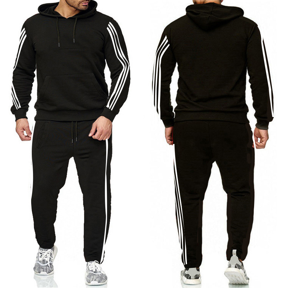 Men's Tracksuits Hoodie blank Spring Autumn Harajuku high quality Cotton hooded jacket suit 2pcs 221207, Black
Men's Tracksuits Hoodie blank Spring Autumn Harajuku high quality Cotton hooded jacket suit 2pcs 221207, Black