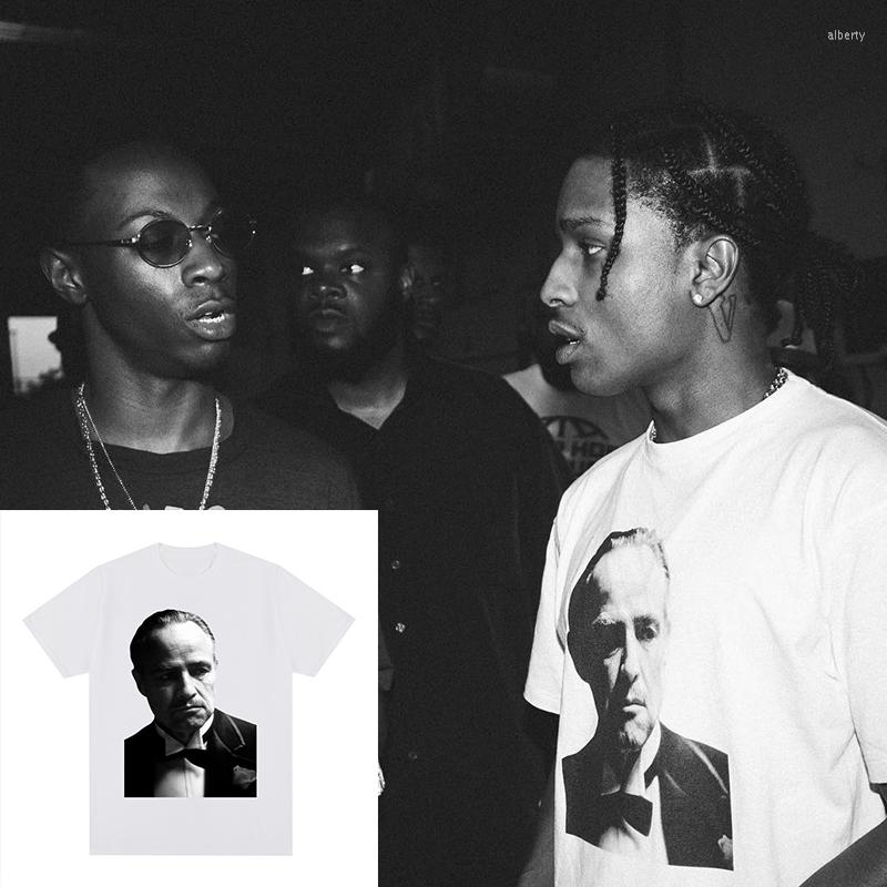 Men's T Shirts ASAP Godfather Hip Hop Harajuku Portrait Graphic Aesthetics Casual Loose Couple T-shirt Cotton Men Shirt TEE TSHIRT Womens, White
Men's T Shirts ASAP Godfather Hip Hop Harajuku Portrait Graphic Aesthetics Casual Loose Couple T-shirt Cotton Men Shirt TEE TSHIRT Womens, White