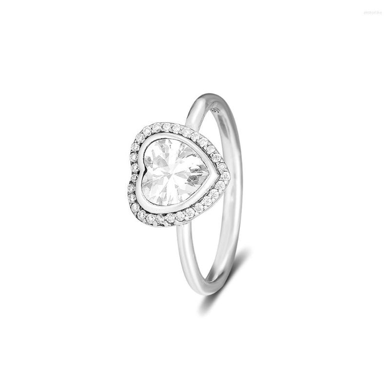 Cluster Rings Authentic 925 Sterling Silver For Women Clear CZ Sparkling Love Ring Fine Jewelry Wedding Party Gift Bague Femme
Cluster Rings Authentic 925 Sterling Silver For Women Clear CZ Sparkling Love Ring Fine Jewelry Wedding Party Gift Bague Femme