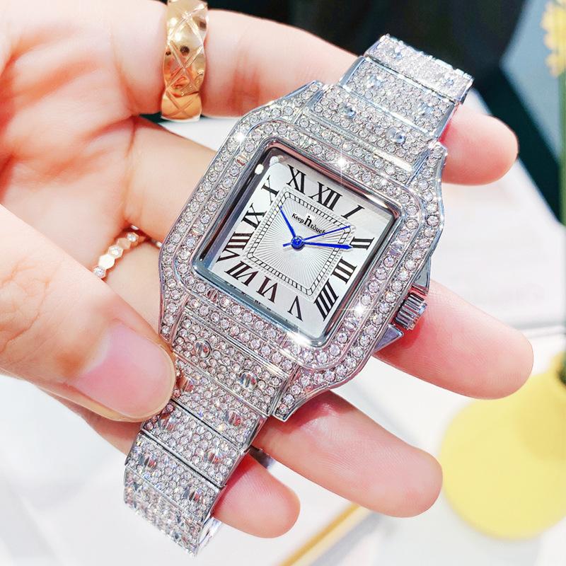 Wristwatches Luxury Watches Women Square Quartz Wrist Green Steel Crystal Fashion Female Ladies Clock Gifts Montre Femme
Wristwatches Luxury Watches Women Square Quartz Wrist Green Steel Crystal Fashion Female Ladies Clock Gifts Montre Femme