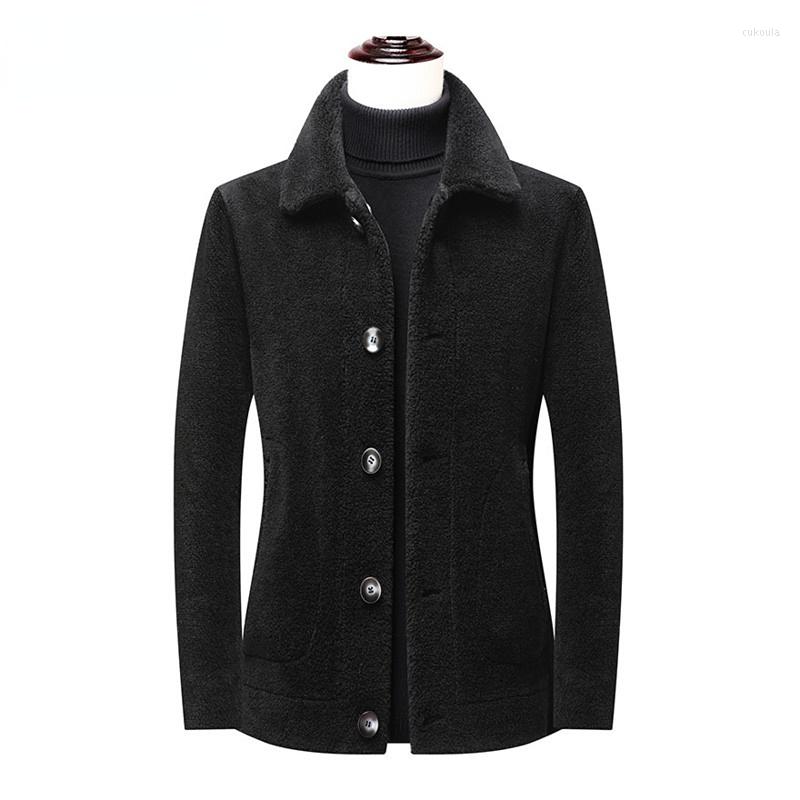 Men's Vests 2022 Autumn Winter Stylish Reversible Men's Fur Casual Wool Suede Coat Elegant Mature Clothes High Quality Jackets, Black
Men's Vests 2022 Autumn Winter Stylish Reversible Men's Fur Casual Wool Suede Coat Elegant Mature Clothes High Quality Jackets, Black