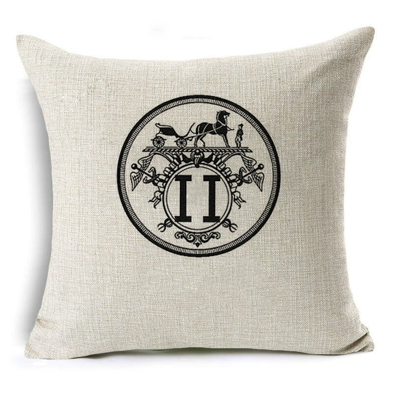 Pillow Case Decorative Luxury Designer Fashion Square Cushion Sofa Pillows Letter Printed Home Textiles Pillowcase 26W0117