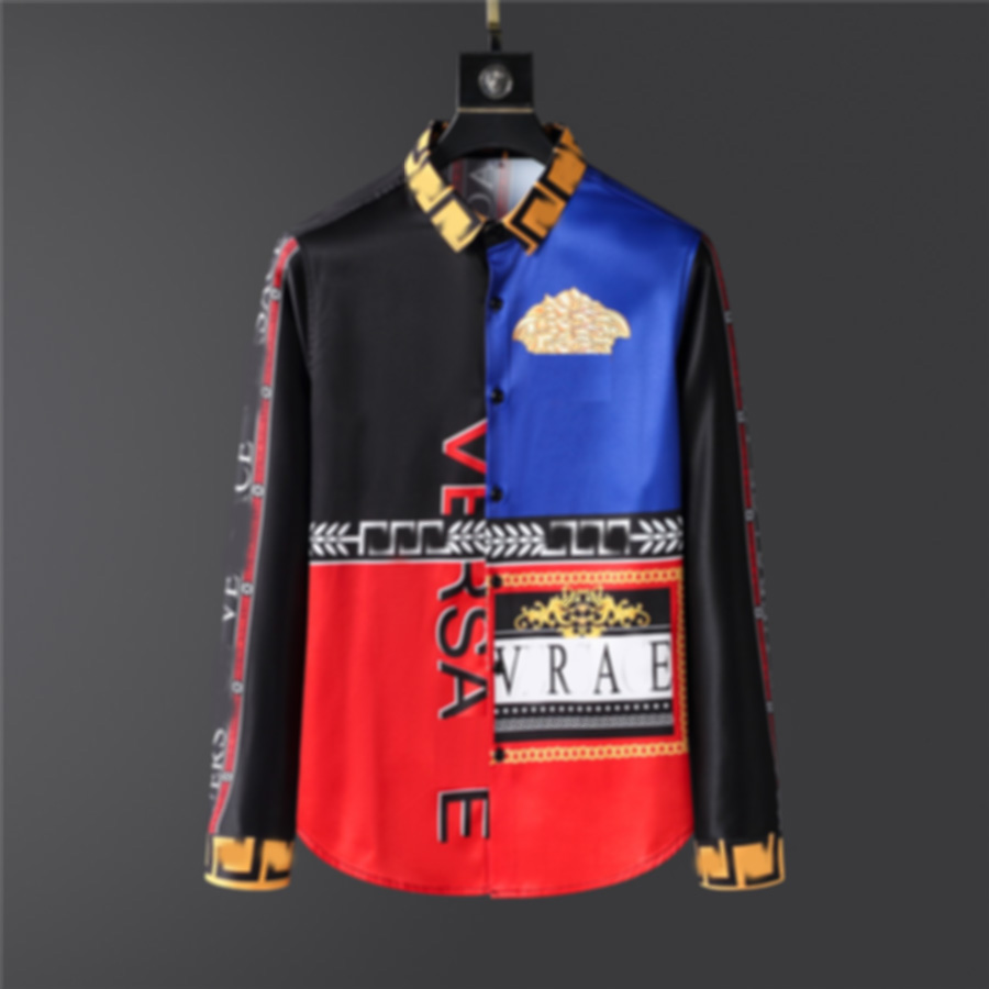 2023Spring and Autumn men's digital printed lapel Long Sleeve Shirt Fashion casual senior T-shirt -3XL XVEY, Multi
2023Spring and Autumn men's digital printed lapel Long Sleeve Shirt Fashion casual senior T-shirt -3XL XVEY, Multi