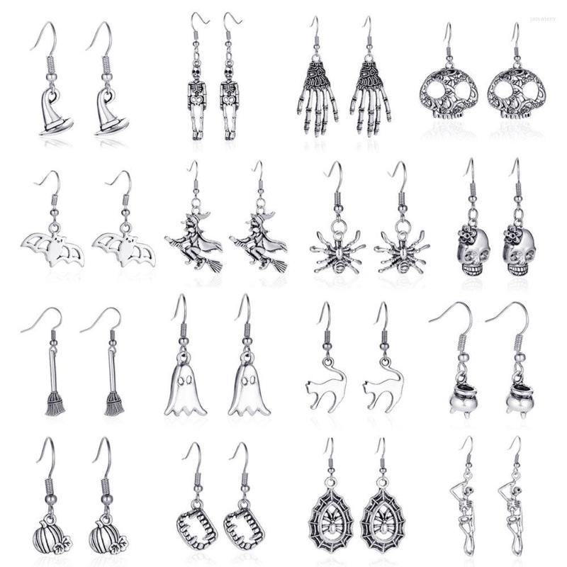 Dangle Earrings Halloween Retro Gothic Pendant Ghost Pumpkin Skull Witch Makeup Party For Women
Dangle Earrings Halloween Retro Gothic Pendant Ghost Pumpkin Skull Witch Makeup Party For Women