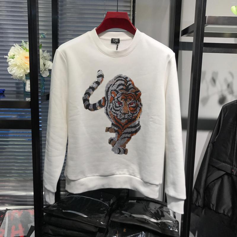 Men's Hoodies Street Hoodie Winter Design Warm Diamond Exquisite Hip Hop Youth Tops Casual Pullover, As shown asian size
Men's Hoodies Street Hoodie Winter Design Warm Diamond Exquisite Hip Hop Youth Tops Casual Pullover, As shown asian size