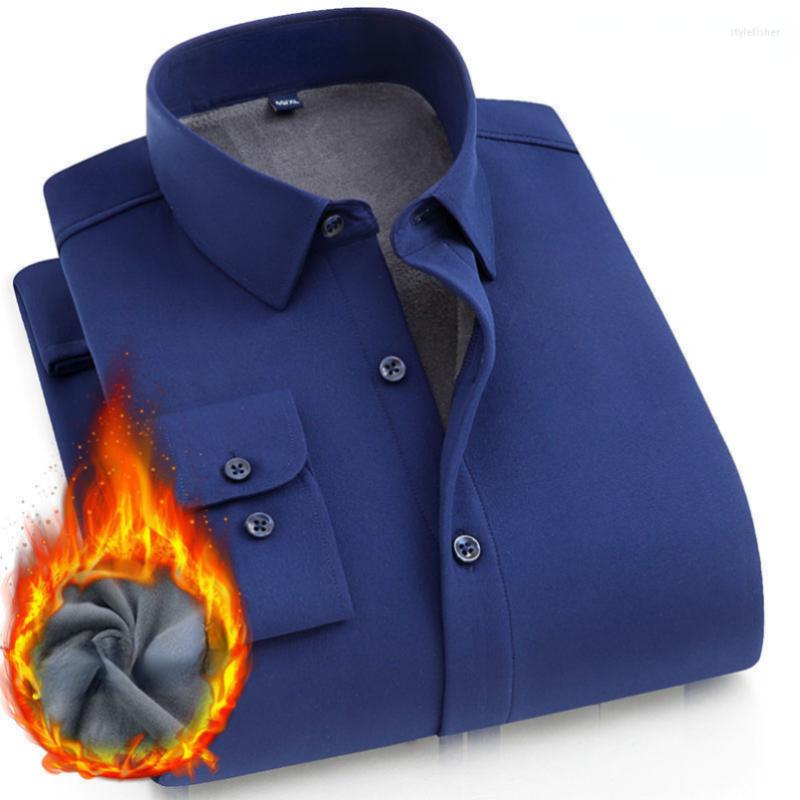 Men's Dress Shirts Men's Winter Fleece Warm Business Casual Long Sleeved Shirt White Blue Black Smart Male Thick Work Social Riybeoe, Pink
Men's Dress Shirts Men's Winter Fleece Warm Business Casual Long Sleeved Shirt White Blue Black Smart Male Thick Work Social Riybeoe, Pink