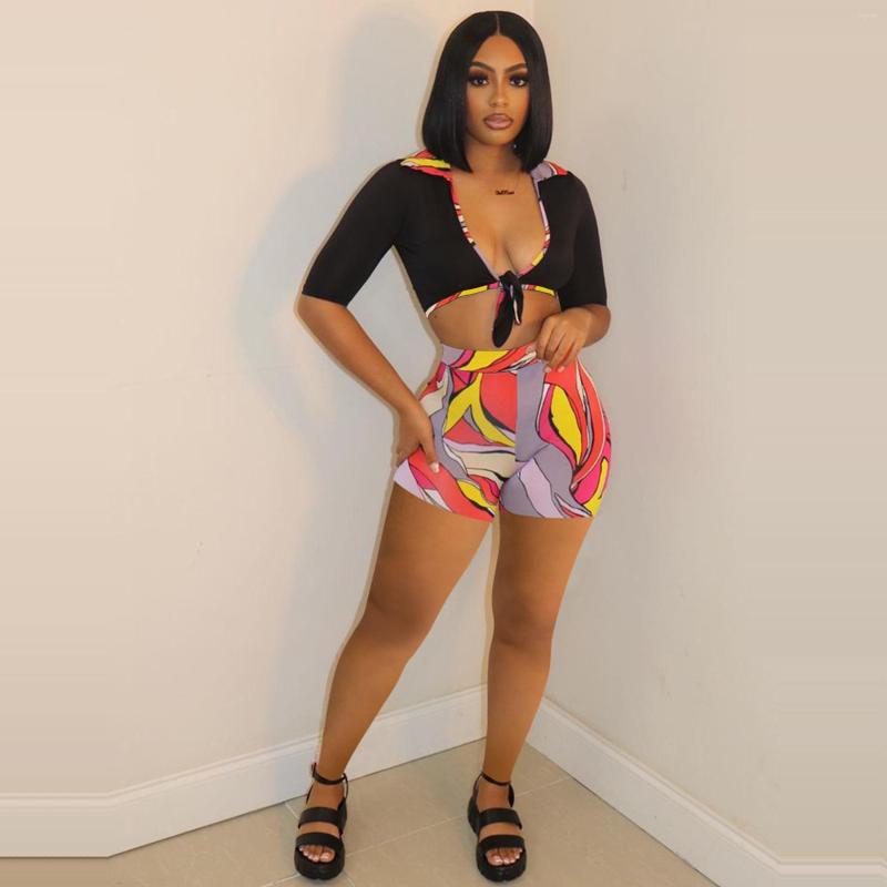 Women' Tracksuits LFRVZ 2022 Summer Young Shirt Style Beach Set Shirt&Short Short Sleeve Bandage Top Pants Slim Women 2 Piece, Black red
Women' Tracksuits LFRVZ 2022 Summer Young Shirt Style Beach Set Shirt&Short Short Sleeve Bandage Top Pants Slim Women 2 Piece, Black red