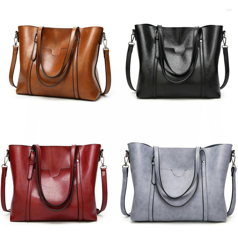 Duffel Bags Regratifi Fashion Wax Skin Women Tote Bag 2022 Large-Capacity Handbag Shoulder Slung Retro Luxury Designer Crossbody Tide, Black
Duffel Bags Regratifi Fashion Wax Skin Women Tote Bag 2022 Large-Capacity Handbag Shoulder Slung Retro Luxury Designer Crossbody Tide, Black