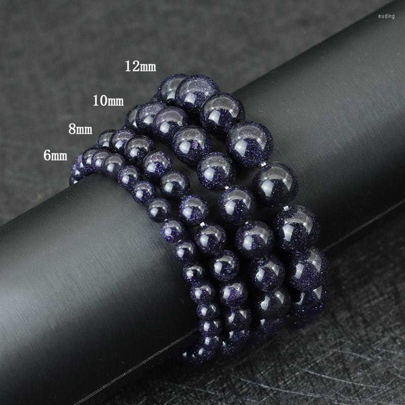 Charm Bracelets 6/8/10/12mm Natural Blue Sandstone Bracelet For Women Men Romantic Couple Braclet Beaded Forever Love Braslet Hand
Charm Bracelets 6/8/10/12mm Natural Blue Sandstone Bracelet For Women Men Romantic Couple Braclet Beaded Forever Love Braslet Hand