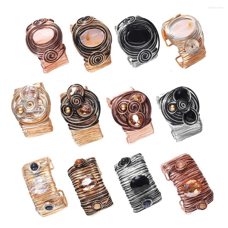 Bangle Dvacaman Champagne Crystal Charm Bracelet Open Adjustable Exaggerated Wide Cuff Wrist Hand Accessories Wholesale
Bangle Dvacaman Champagne Crystal Charm Bracelet Open Adjustable Exaggerated Wide Cuff Wrist Hand Accessories Wholesale