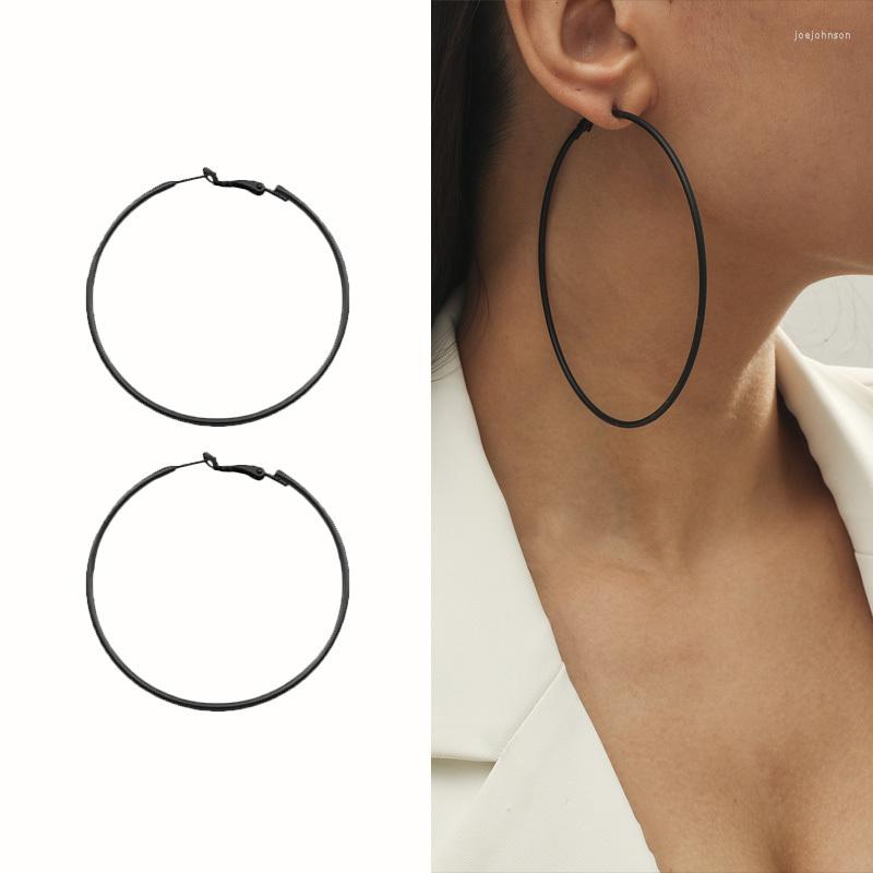 Hoop Earrings Fashion Black For Women Hip Hop Large Big 70mm Circle Creative Brincos 2022 Trend Goth Jewelry Gift
Hoop Earrings Fashion Black For Women Hip Hop Large Big 70mm Circle Creative Brincos 2022 Trend Goth Jewelry Gift