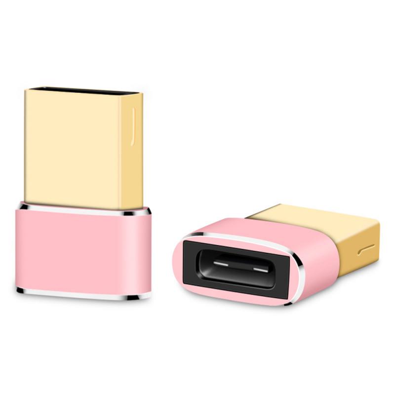 Type-C Adapter Type-c USB 2.0 Male To Type-c Female Converter Adapter USB-C Flash Drive Computer Phone Adapter
