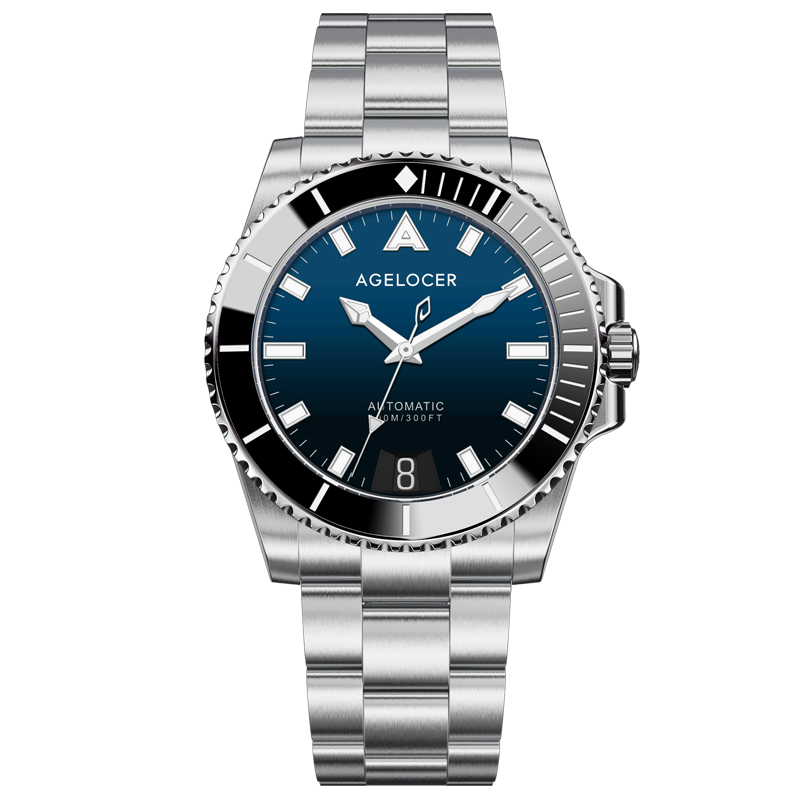 AGELOCER New Men's Automatic Watch 10ATM Water Resistant Sea Blue Automatic Diver's Sports Men's Wristwatch Reloj Hombre 2022, Black
AGELOCER New Men's Automatic Watch 10ATM Water Resistant Sea Blue Automatic Diver's Sports Men's Wristwatch Reloj Hombre 2022, Black