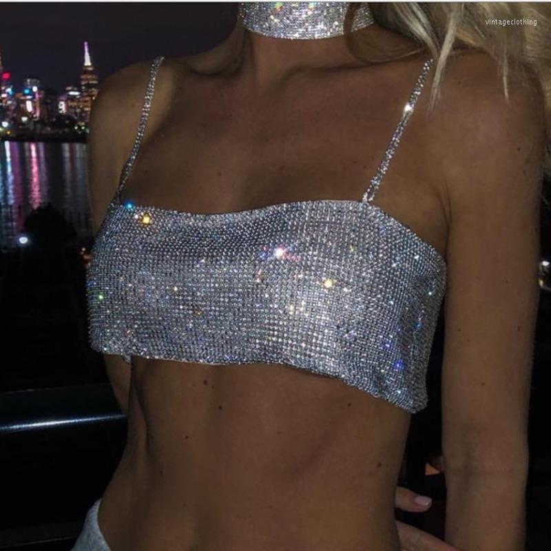 Women's Tanks Adjustable Tees Club Women Party Tank Tops Metal Mesh Strap Sheath Draped Spark Diamonds Neck Halter Backless Sexy Pullover, Collar
Women's Tanks Adjustable Tees Club Women Party Tank Tops Metal Mesh Strap Sheath Draped Spark Diamonds Neck Halter Backless Sexy Pullover, Collar