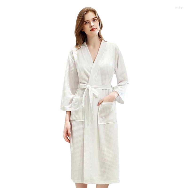 Men's Sleepwear M2EA Waffle Long Robes For Women Men Soft Lightweight Summer 3/4 Sleeves Bathrobes Nightgown With Belt Spa Shower Tub, Navy blue
Men's Sleepwear M2EA Waffle Long Robes For Women Men Soft Lightweight Summer 3/4 Sleeves Bathrobes Nightgown With Belt Spa Shower Tub, Navy blue