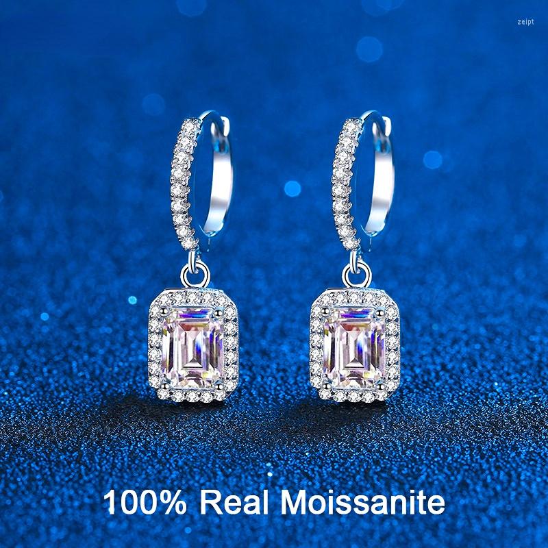 Stud Earrings Radiant Cut Moissanite Hoop Sterling Silver Earring For Women Pass Diamond Test Emerald Lab Dangle Jewelry
Stud Earrings Radiant Cut Moissanite Hoop Sterling Silver Earring For Women Pass Diamond Test Emerald Lab Dangle Jewelry