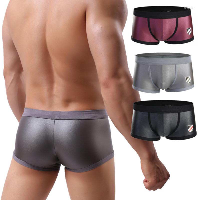 Underpants Brave Person Boxer Men Male Underwear Cueca Masculina Imitation Leather Boxershorts Calzoncillos Hombre Marca, Black
Underpants Brave Person Boxer Men Male Underwear Cueca Masculina Imitation Leather Boxershorts Calzoncillos Hombre Marca, Black
