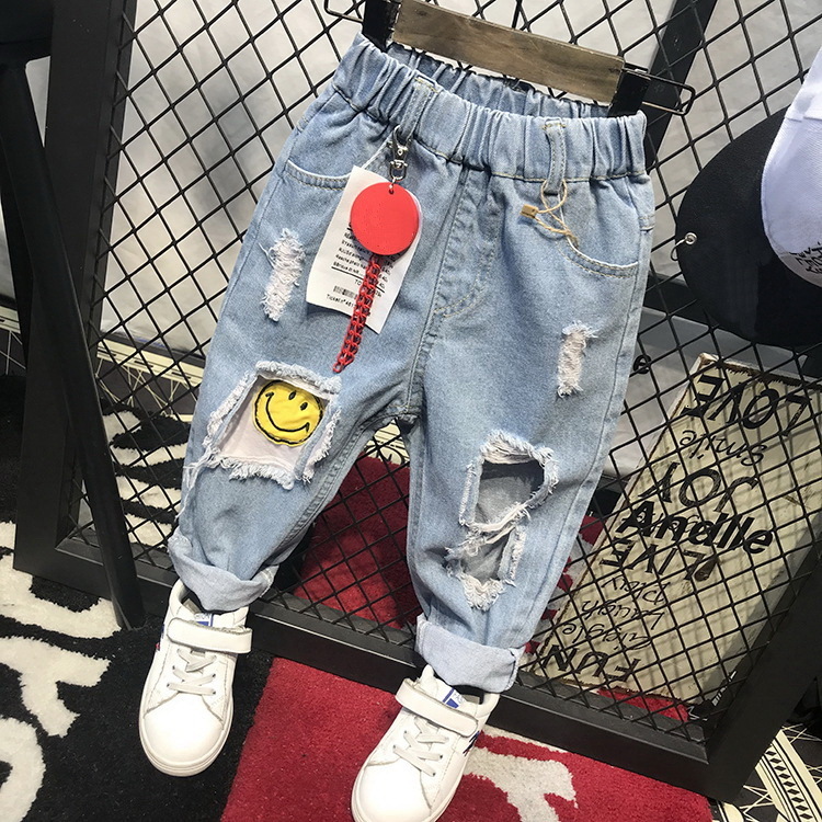 Trousers Children Broken Hole Jeans Boys Girls Fashion 2 6Years Baby Autumn High Quality Kids 221207, H038b
Trousers Children Broken Hole Jeans Boys Girls Fashion 2 6Years Baby Autumn High Quality Kids 221207, H038b