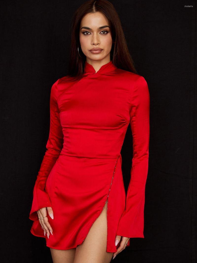 Casual Dresses BEAUKEY 2022 Women Red Bandage Dress Sexy Split Patchwork Bodycon Hollow Out Backless Long Sleeve Party Robe Mini
Casual Dresses BEAUKEY 2022 Women Red Bandage Dress Sexy Split Patchwork Bodycon Hollow Out Backless Long Sleeve Party Robe Mini