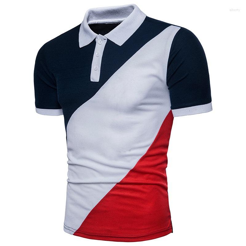 Men' Polos ZOGAA Breathable Short Sleeve Polo Shirts Men Fashion Business Casual Turn-down Collar Polo-Shirt Stitching Clothing, Red
Men' Polos ZOGAA Breathable Short Sleeve Polo Shirts Men Fashion Business Casual Turn-down Collar Polo-Shirt Stitching Clothing, Red