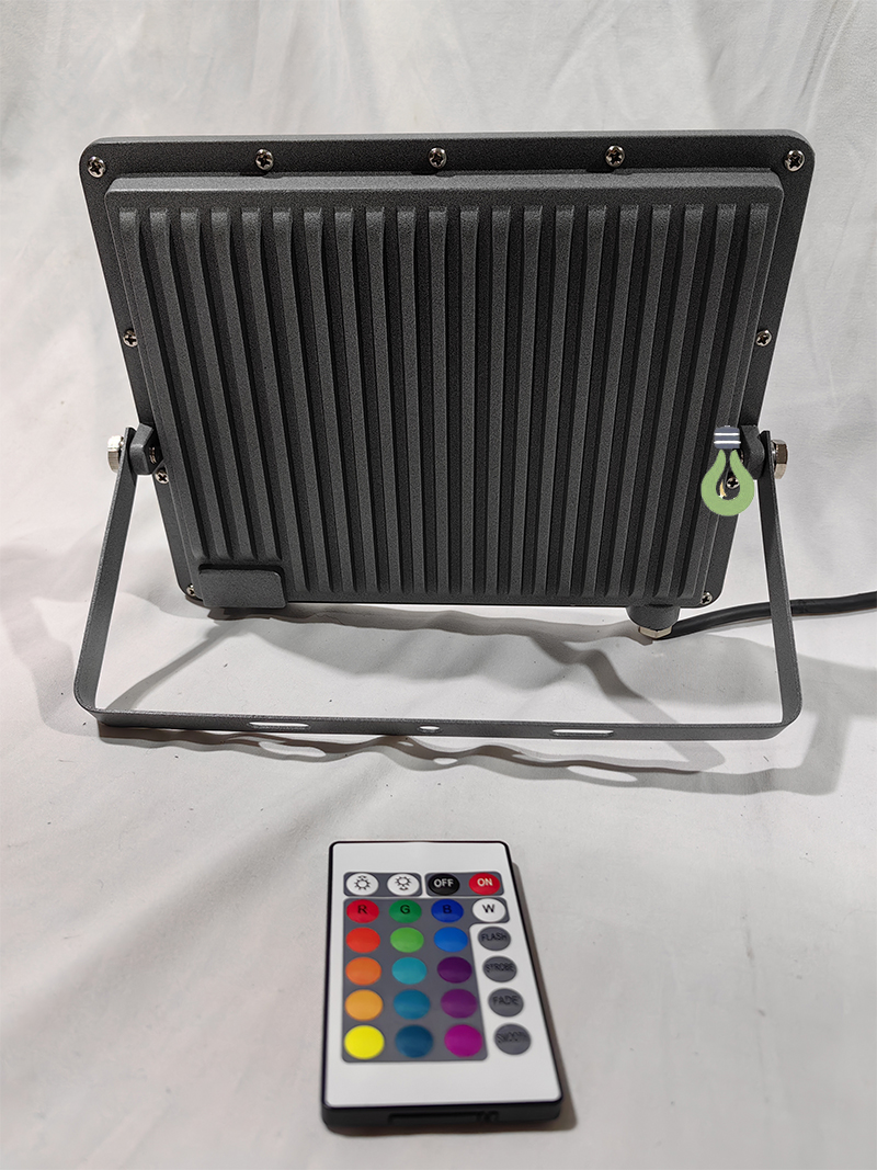LED Flood Lights RGB 16 Color Changing 10W 20W 30W 50W 100W 150W 200W Outdoor IP65 Waterproof for Garden Stage Lighting