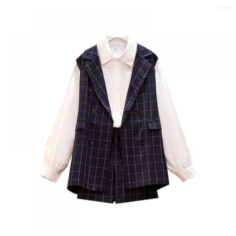Women's Tracksuits Spring Fall Plus Size 3 Piece Set Top And Shorts Year-old Femal Costume Conjunto Feminino Ensemble Femme Vest Woman Suit, Blue
Women's Tracksuits Spring Fall Plus Size 3 Piece Set Top And Shorts Year-old Femal Costume Conjunto Feminino Ensemble Femme Vest Woman Suit, Blue
