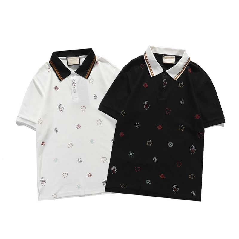 New Spring/Summer Shirt Premium Cotton Sweatshirt Printed Shorts Short Sleeve Round Neck Spliced T-Shirt Black and White Men's Polos rhoback 88
New Spring/Summer Shirt Premium Cotton Sweatshirt Printed Shorts Short Sleeve Round Neck Spliced T-Shirt Black and White Men's Polos rhoback 88