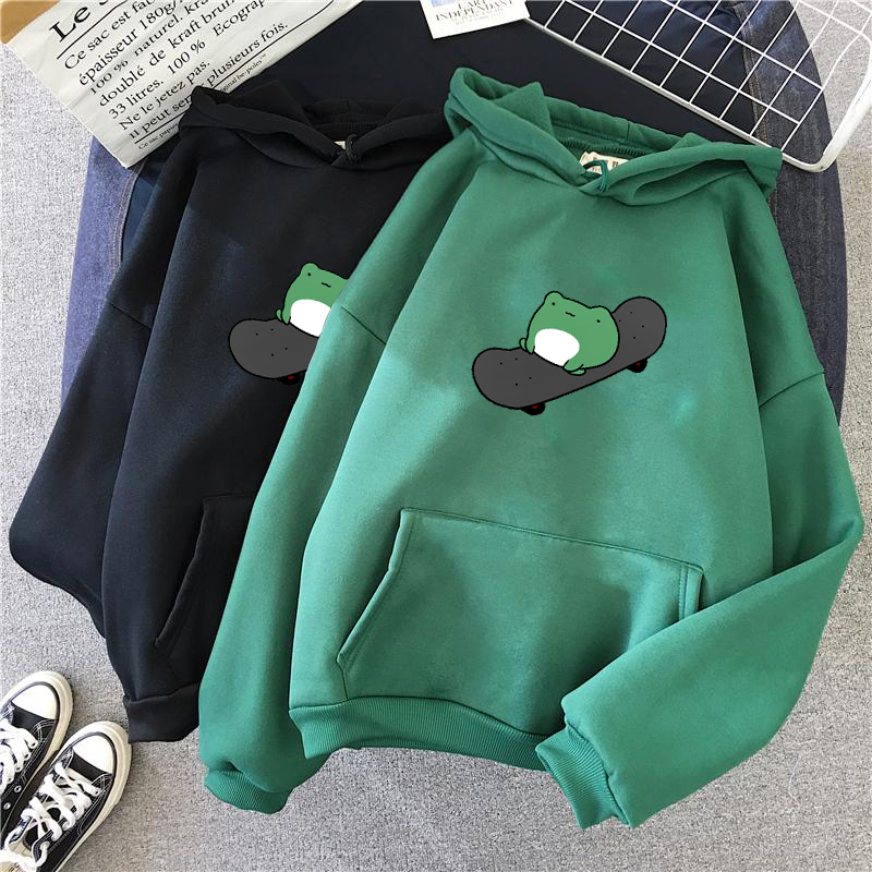 Women's Hoodies Sweatshirts Korean Style Anime Hoodie Winter Skateboard Frog Oversized Sweatshirt Men and Harajuku Warm Pullover Drawstring 221207, Hoodies-07600
Women's Hoodies Sweatshirts Korean Style Anime Hoodie Winter Skateboard Frog Oversized Sweatshirt Men and Harajuku Warm Pullover Drawstring 221207, Hoodies-07600