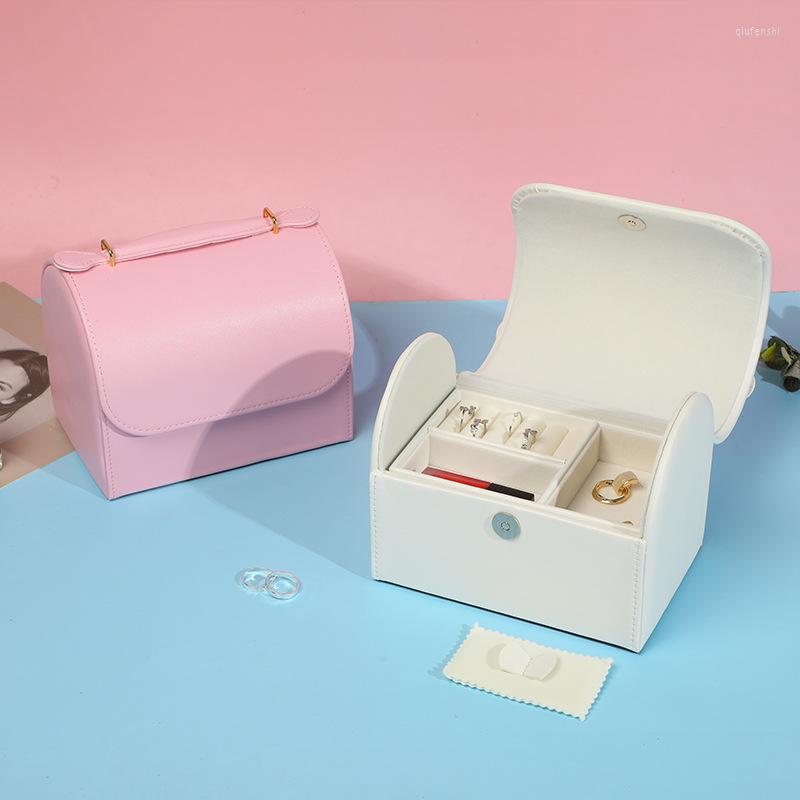 Jewelry Pouches Simple Storage Box Earring Ring And Necklace Case Christmas Gifts For Ladies
Jewelry Pouches Simple Storage Box Earring Ring And Necklace Case Christmas Gifts For Ladies