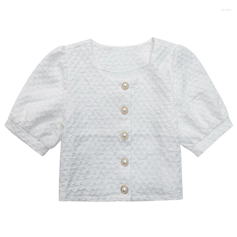 Women's Blouses PERHAPS U Women Blue White Solid Top Shirt O Neck Short Sleeve Spring Summer Puff Lace Blouse Button B0644
Women's Blouses PERHAPS U Women Blue White Solid Top Shirt O Neck Short Sleeve Spring Summer Puff Lace Blouse Button B0644