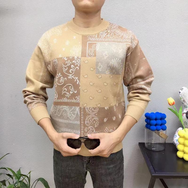 Men's Sweaters Zk2030 Fashion 2022 Runway Luxury European Design Party Style Clothing, Khaki
Men's Sweaters Zk2030 Fashion 2022 Runway Luxury European Design Party Style Clothing, Khaki