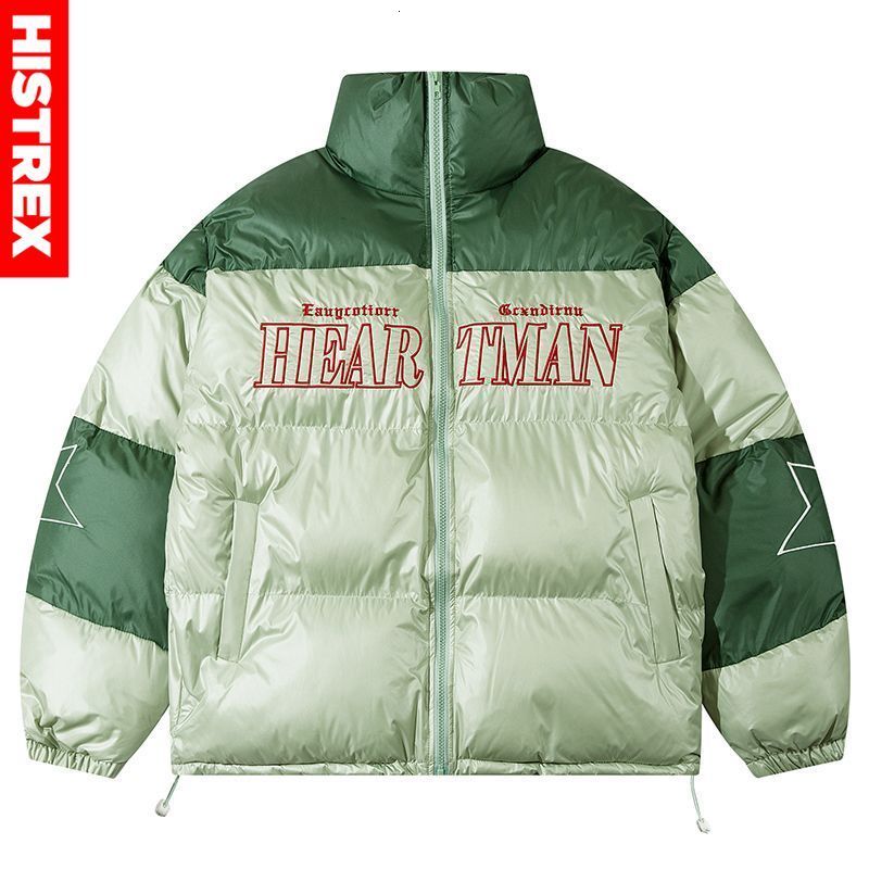 Men's Down Parkas HISTREX Brand Jacket Men Winter Thick Korean Patchwork Warm Coat Embroidery Mens Womens Puffer Parka Jackets 221207, Pink
Men's Down Parkas HISTREX Brand Jacket Men Winter Thick Korean Patchwork Warm Coat Embroidery Mens Womens Puffer Parka Jackets 221207, Pink