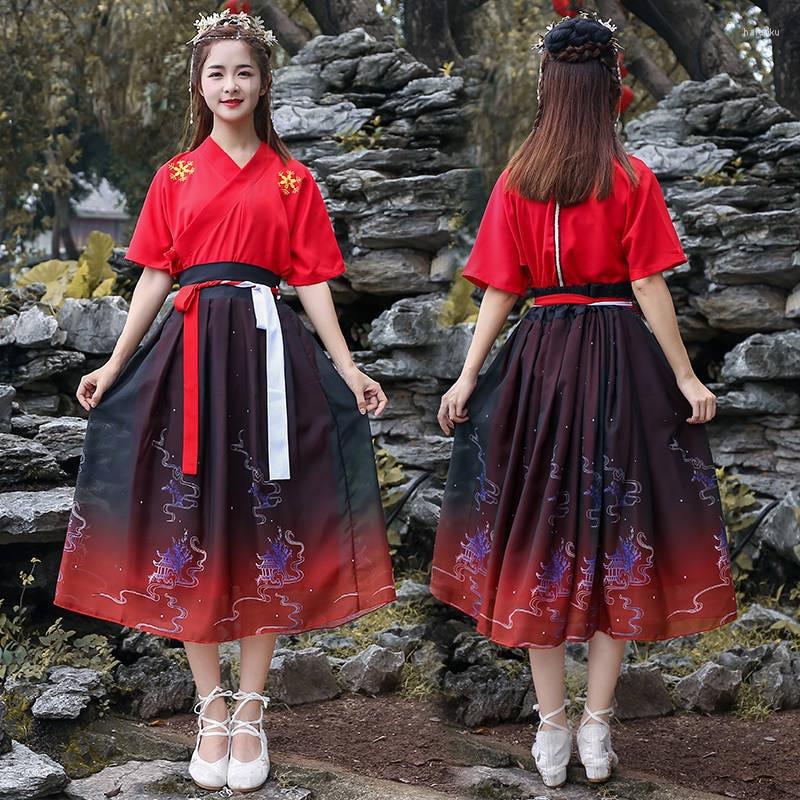 Ethnic Clothing Women Original Chinese Traditional Hanfu Costumes Half Sleeve Oriental Princess Elegant Skirt Tops Sets Pography Party Wear
Ethnic Clothing Women Original Chinese Traditional Hanfu Costumes Half Sleeve Oriental Princess Elegant Skirt Tops Sets Pography Party Wear