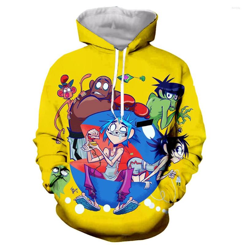 Men' Hoodies Gorillaz Funny Fashion Long Sleeves 3D Print Zipper/Hoodies/Sweatshirts/Jacket/Men/women Drop, 01
Men' Hoodies Gorillaz Funny Fashion Long Sleeves 3D Print Zipper/Hoodies/Sweatshirts/Jacket/Men/women Drop, 01