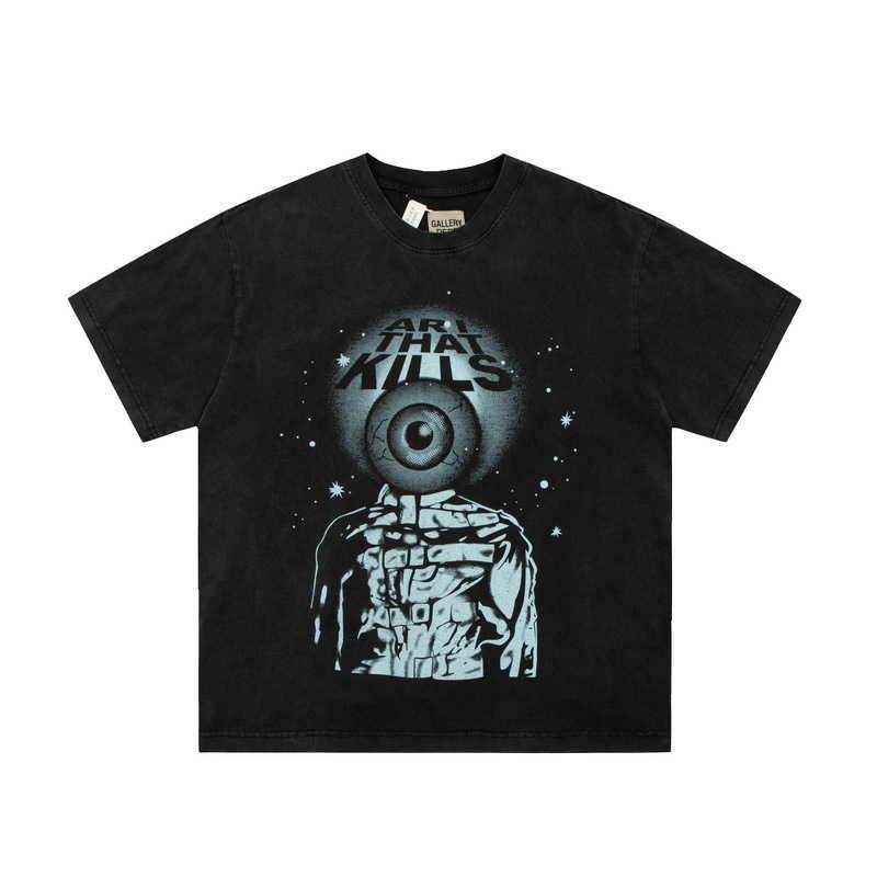 designer galleryes depts Shirt Summer fashion brand eyeball used wash print Unisex short sleeve T-shirt
designer galleryes depts Shirt Summer fashion brand eyeball used wash print Unisex short sleeve T-shirt
