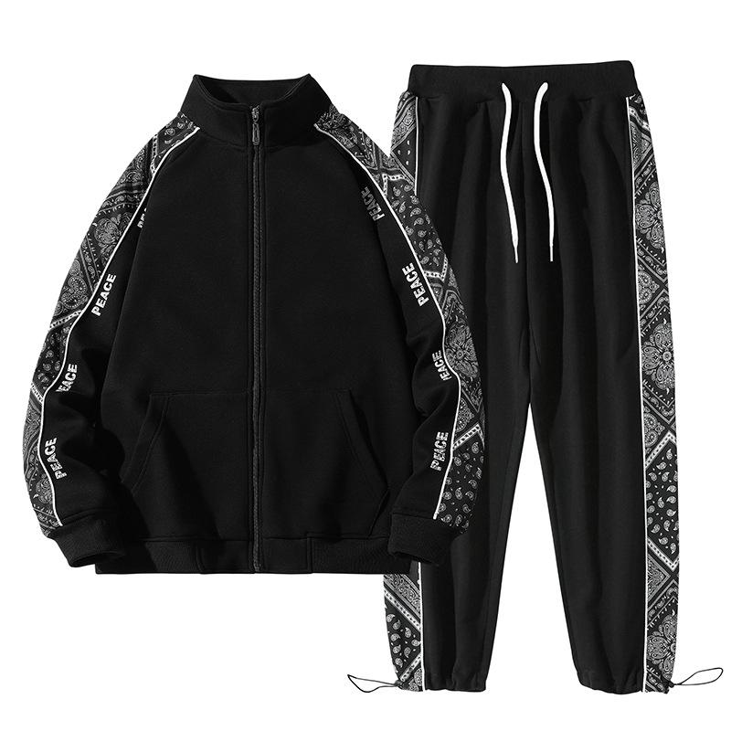 Men's Tracksuits Peace 2022 Men Running Sets Autumn Sportswear Sport Suit Sweatshirt Sweatpants Mens Clothing 2 Pieces Jogging Tracksuit 122
Men's Tracksuits Peace 2022 Men Running Sets Autumn Sportswear Sport Suit Sweatshirt Sweatpants Mens Clothing 2 Pieces Jogging Tracksuit 122